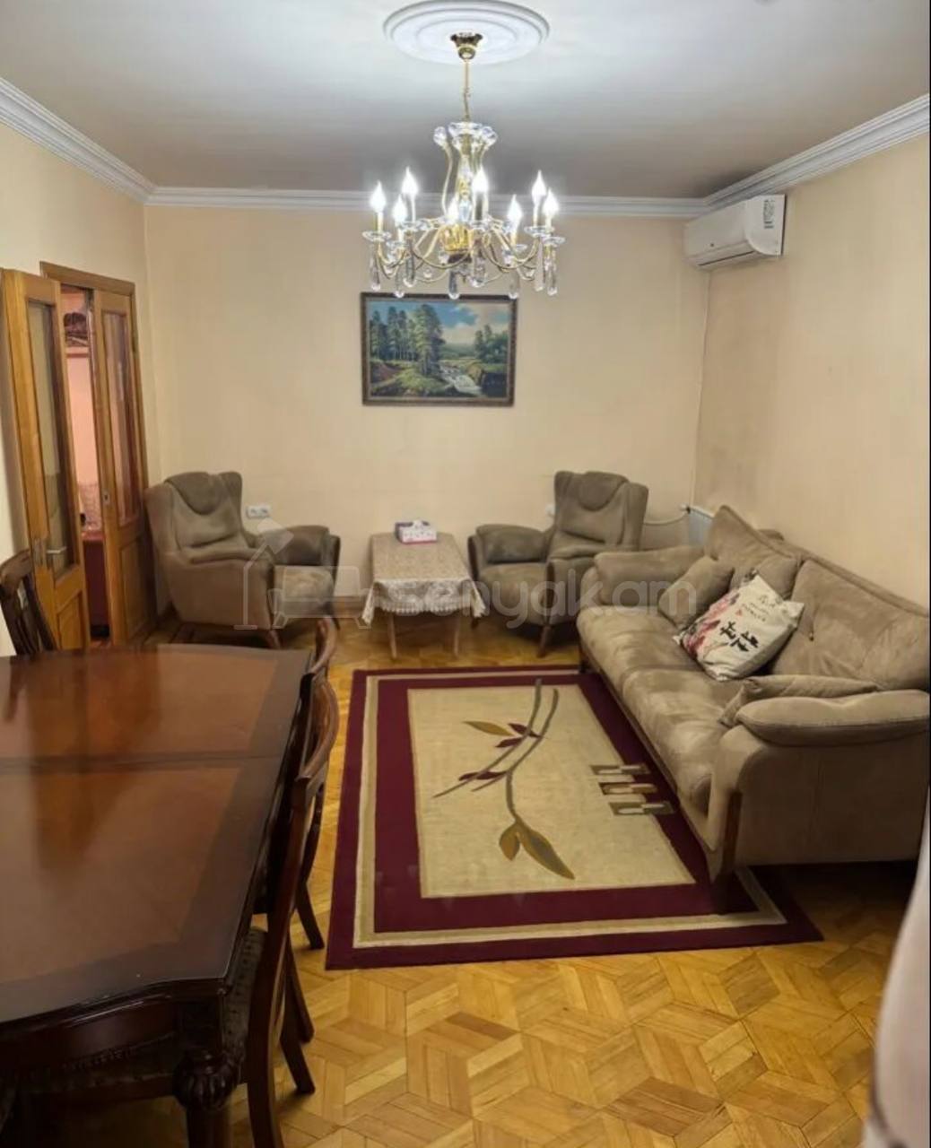 3 Սենյականոց Բնակարան, 80քմ, 2/9 հարկ, Նորմալ Վիճակում, Կահավորված, Արևկող