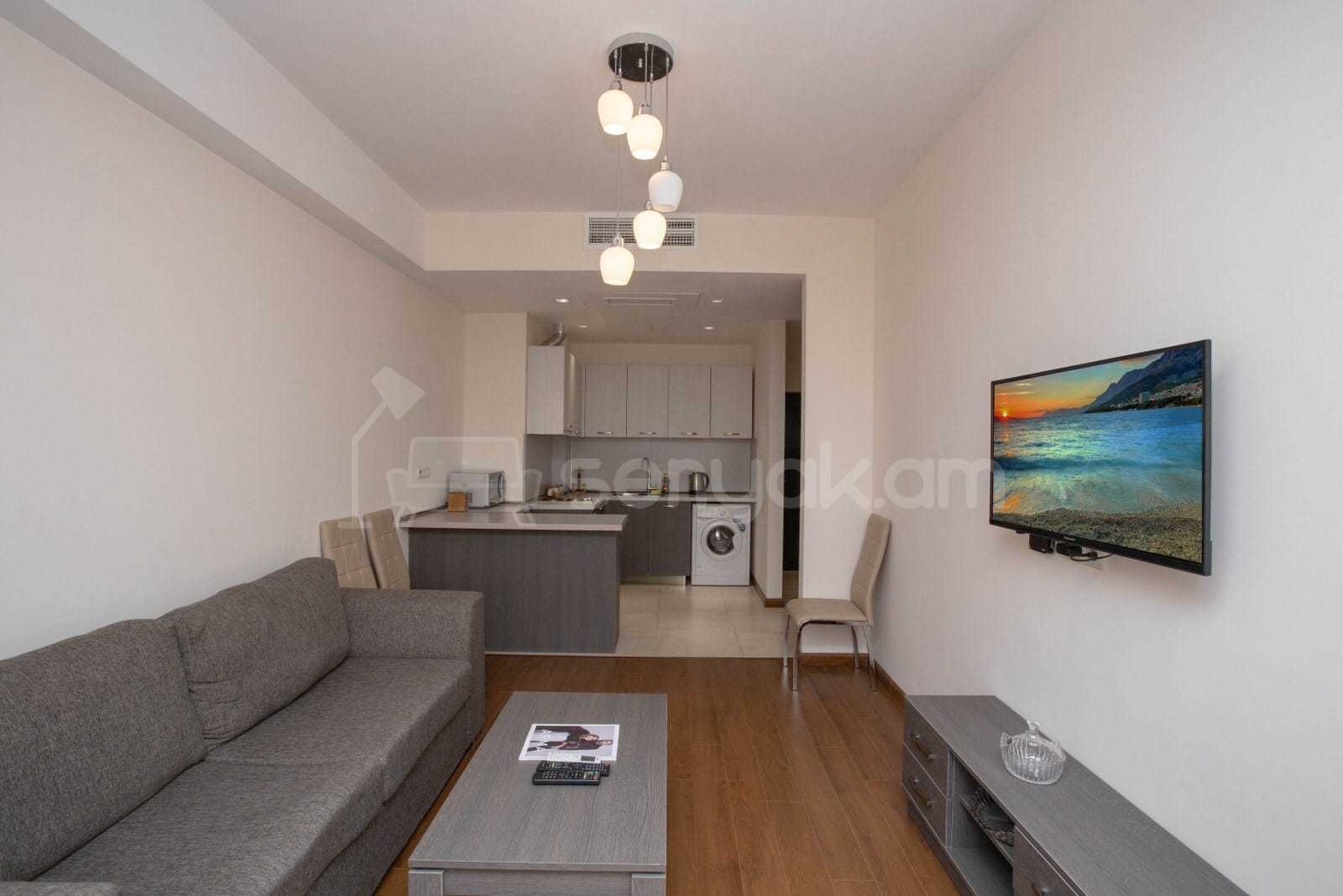 2 Սենյականոց Բնակարան Նորակառույցում, 50քմ, 5/15 հարկ, Դիզայներական Վերանորոգված