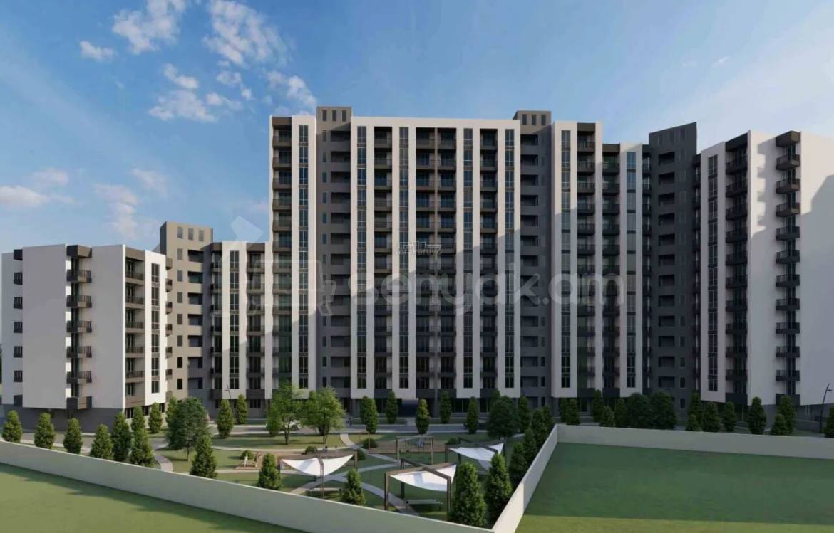 2 Սենյականոց Բնակարան, 68քմ, 8/15 հարկ, Զրոյական Վիճակում