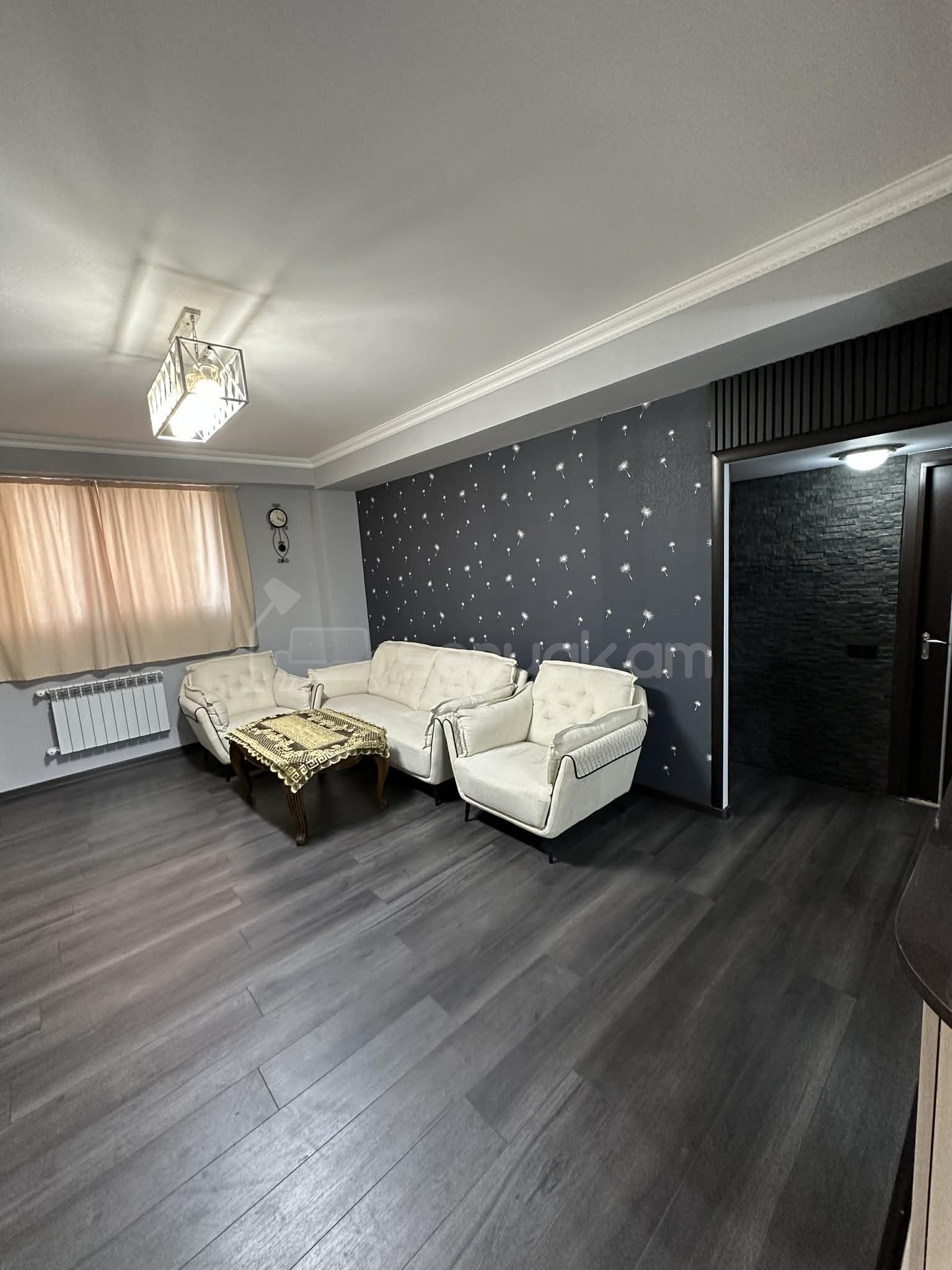 3 Սենյականոց Բնակարան Նորակառույցում, 60քմ, 1/5 հարկ, Դիզայներական Վերանորոգված