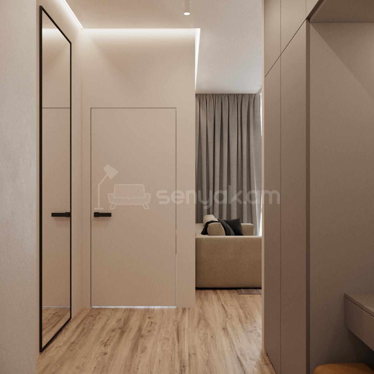 3 Սենյականոց Բնակարան Նորակառույցում, 60քմ, 14/17 հարկ, Դիզայներական Վերանորոգված