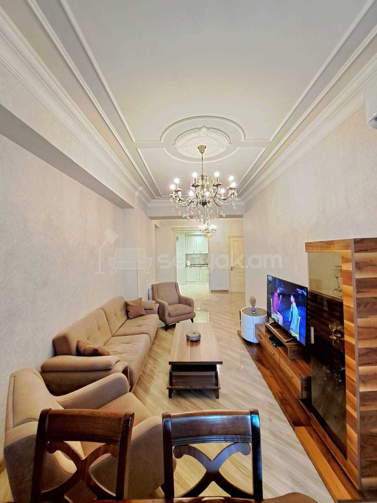 3 Սենյականոց Բնակարան Նորակառույց Քարե Շենքում, 74քմ, 8/18 հարկ, Դիզայներական Վերանորոգված, Կահավորված, Արևկող