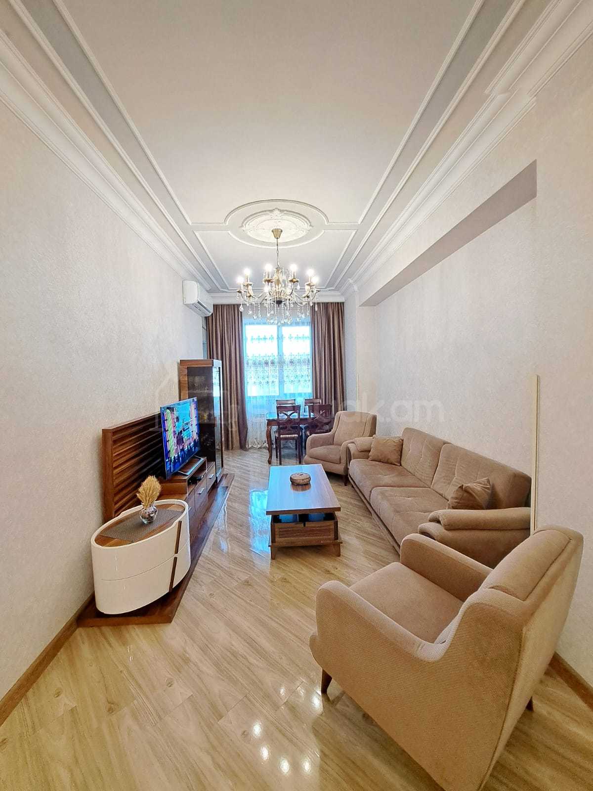 3 Սենյականոց Բնակարան Նորակառույց Քարե Շենքում, 74քմ, 8/18 հարկ, Դիզայներական Վերանորոգված, Կահավորված, Արևկող