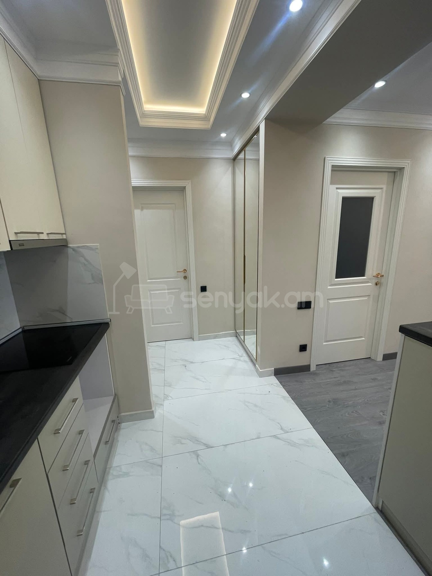 3 Սենյականոց Բնակարան Նորակառույցում, 65քմ, 11/15 հարկ, Կապիտալ Վերանորոգված