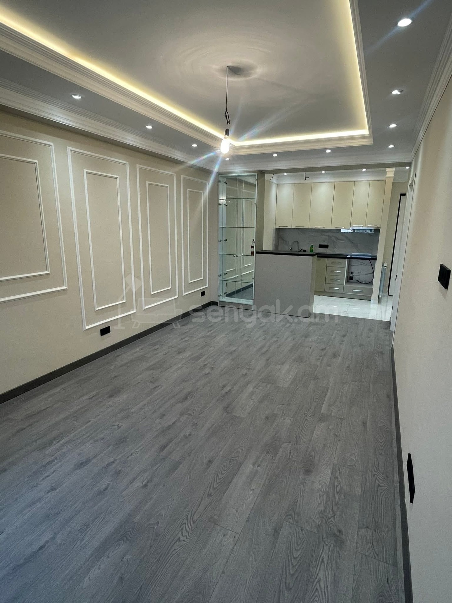 3 Սենյականոց Բնակարան Նորակառույցում, 65քմ, 11/15 հարկ, Կապիտալ Վերանորոգված