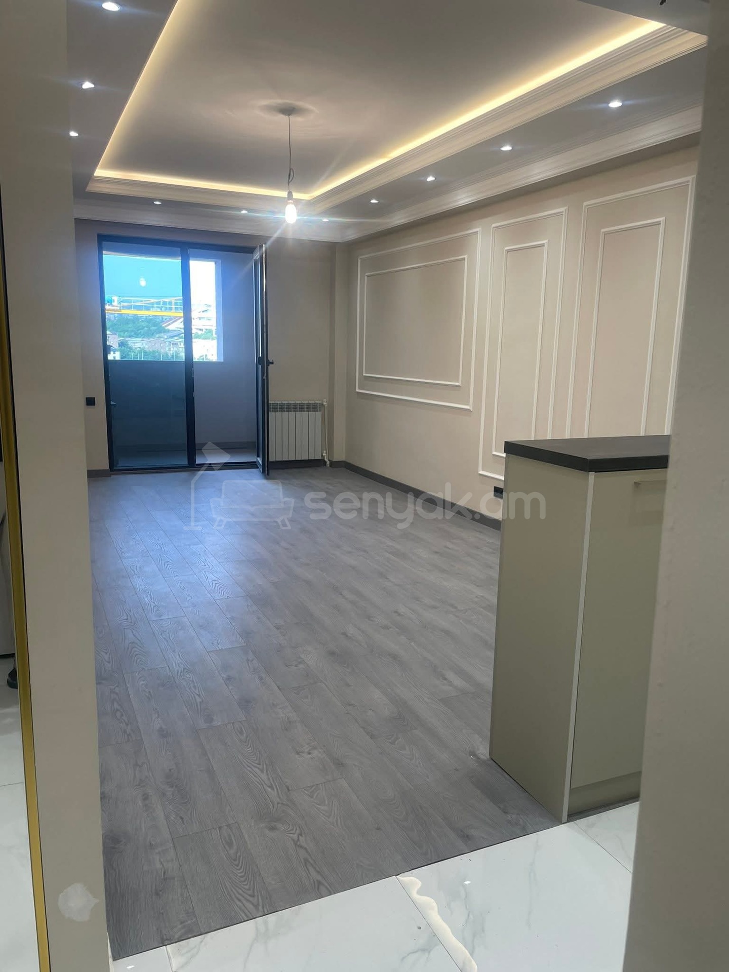 3 Սենյականոց Բնակարան Նորակառույցում, 65քմ, 11/15 հարկ, Կապիտալ Վերանորոգված