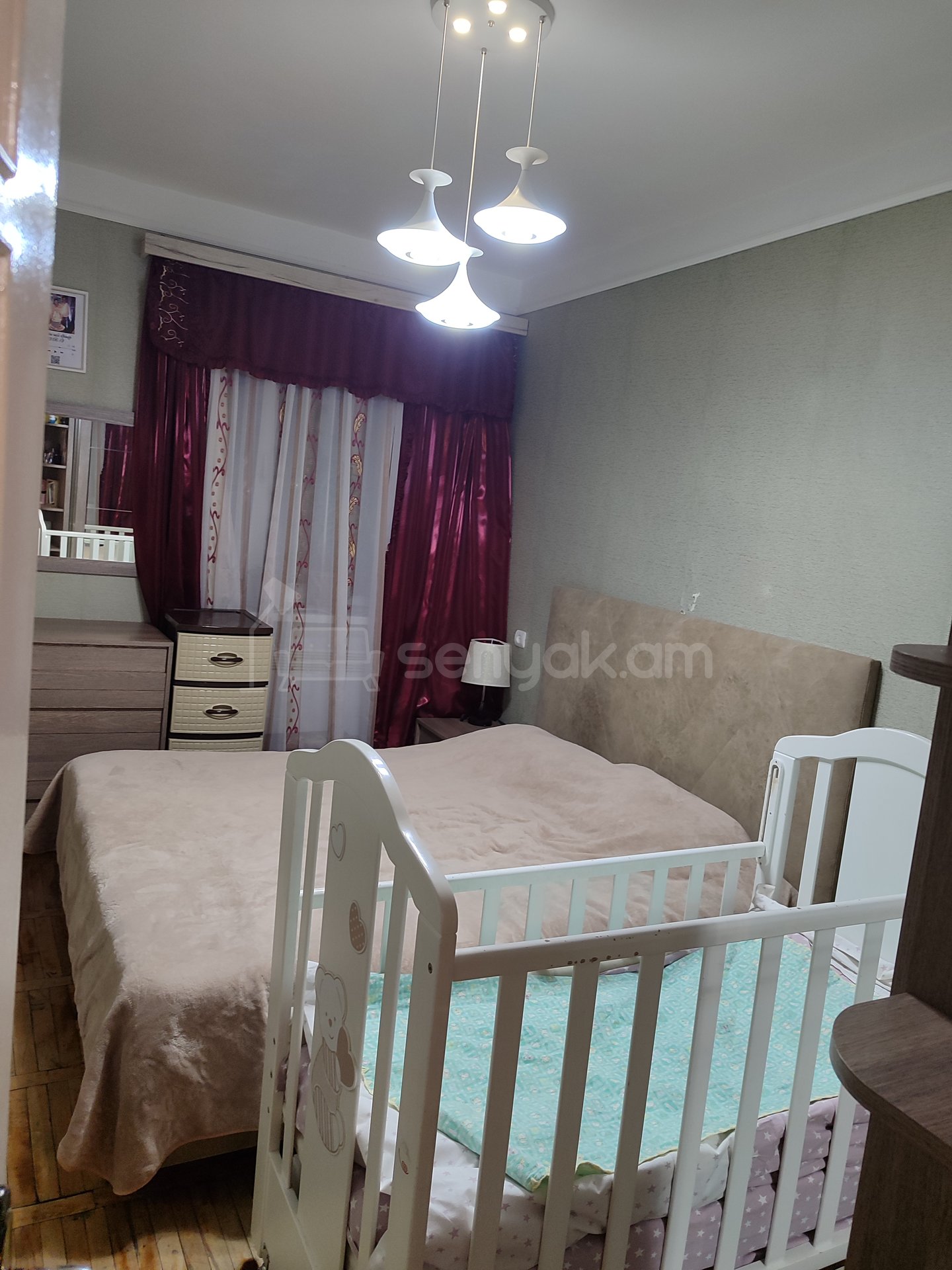 2 Սենյականոց Բնակարան Քարե Շենքում, 54քմ, 4/5 հարկ, Կոսմետիկ Վերանորոգված