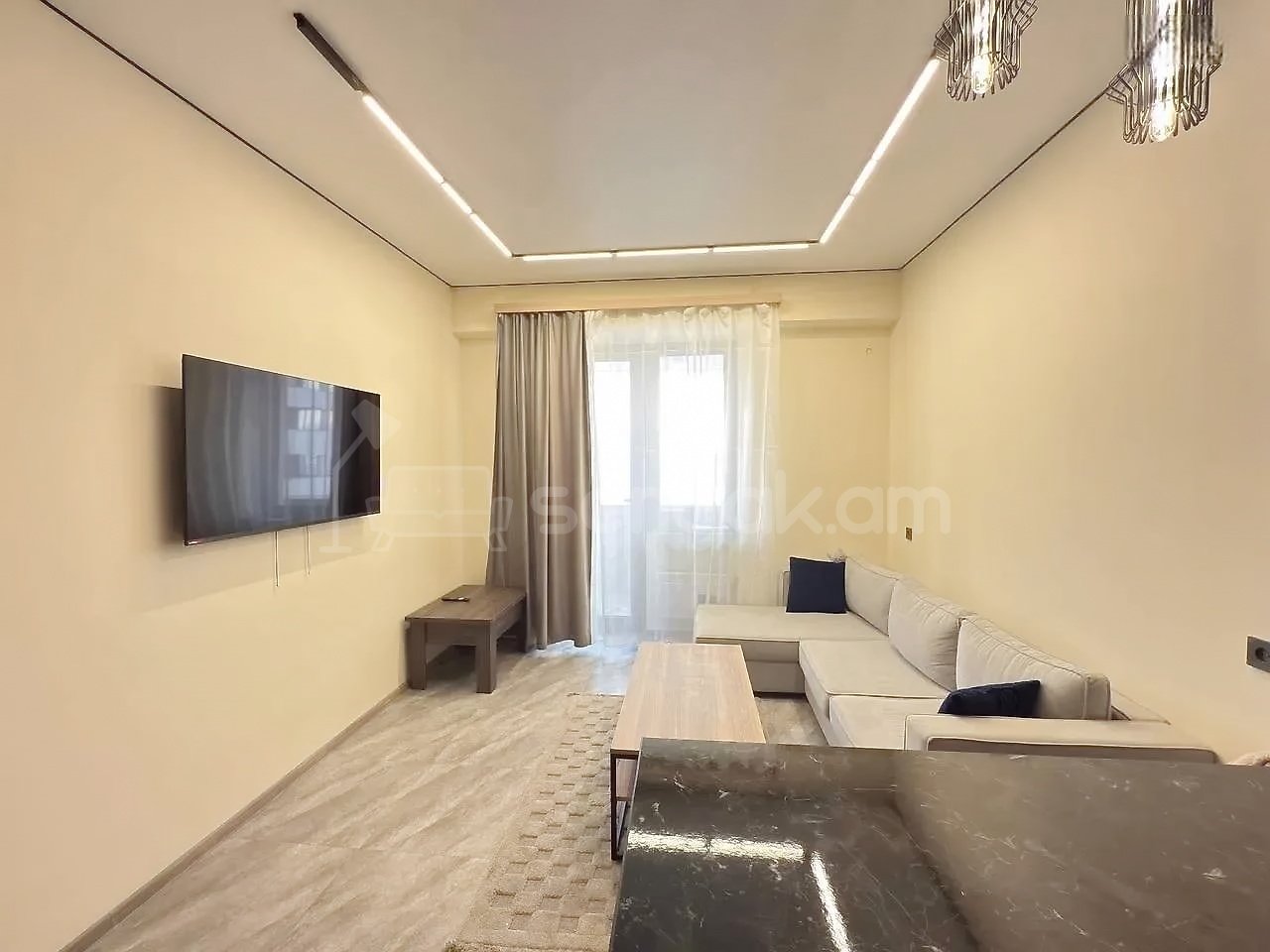 2 Սենյականոց Բնակարան Նորակառույցում, 51քմ, 7/18 հարկ, Կապիտալ Վերանորոգված