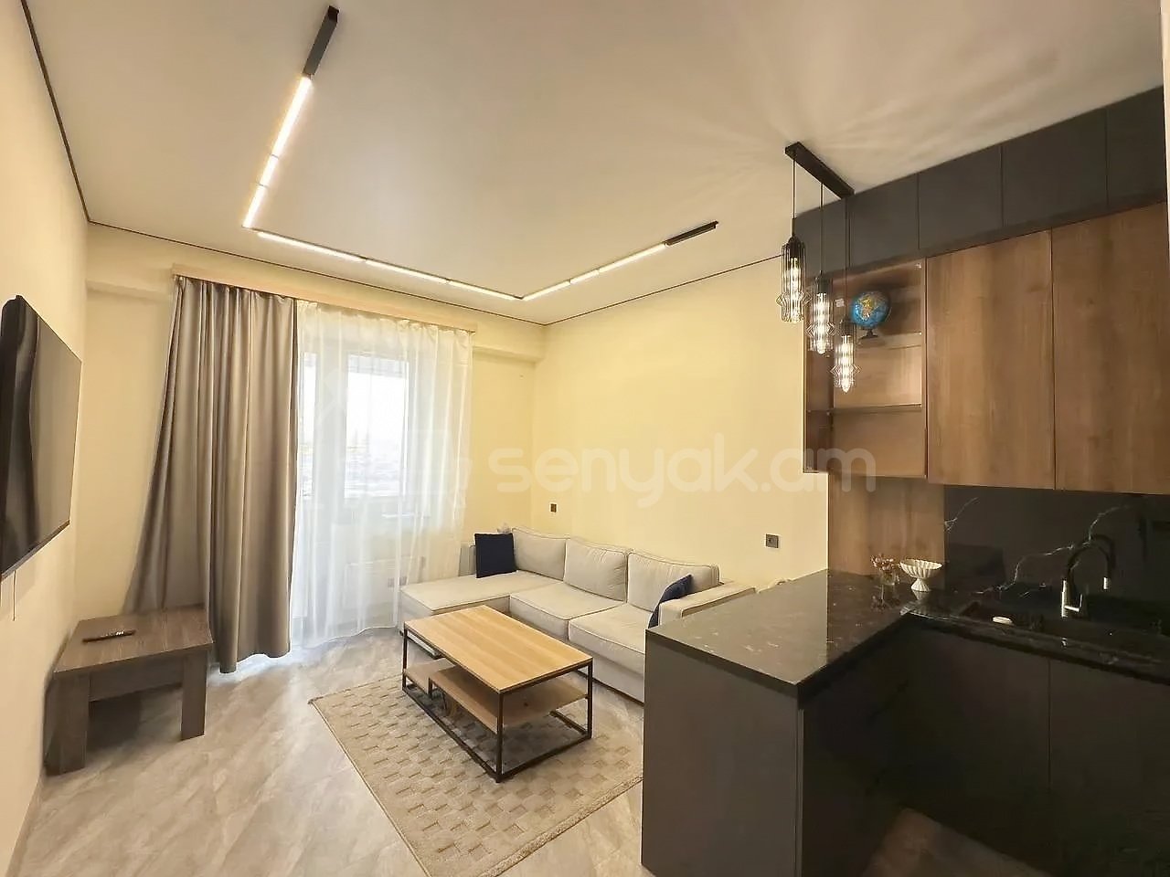 2 Սենյականոց Բնակարան Նորակառույցում, 51քմ, 7/18 հարկ, Կապիտալ Վերանորոգված