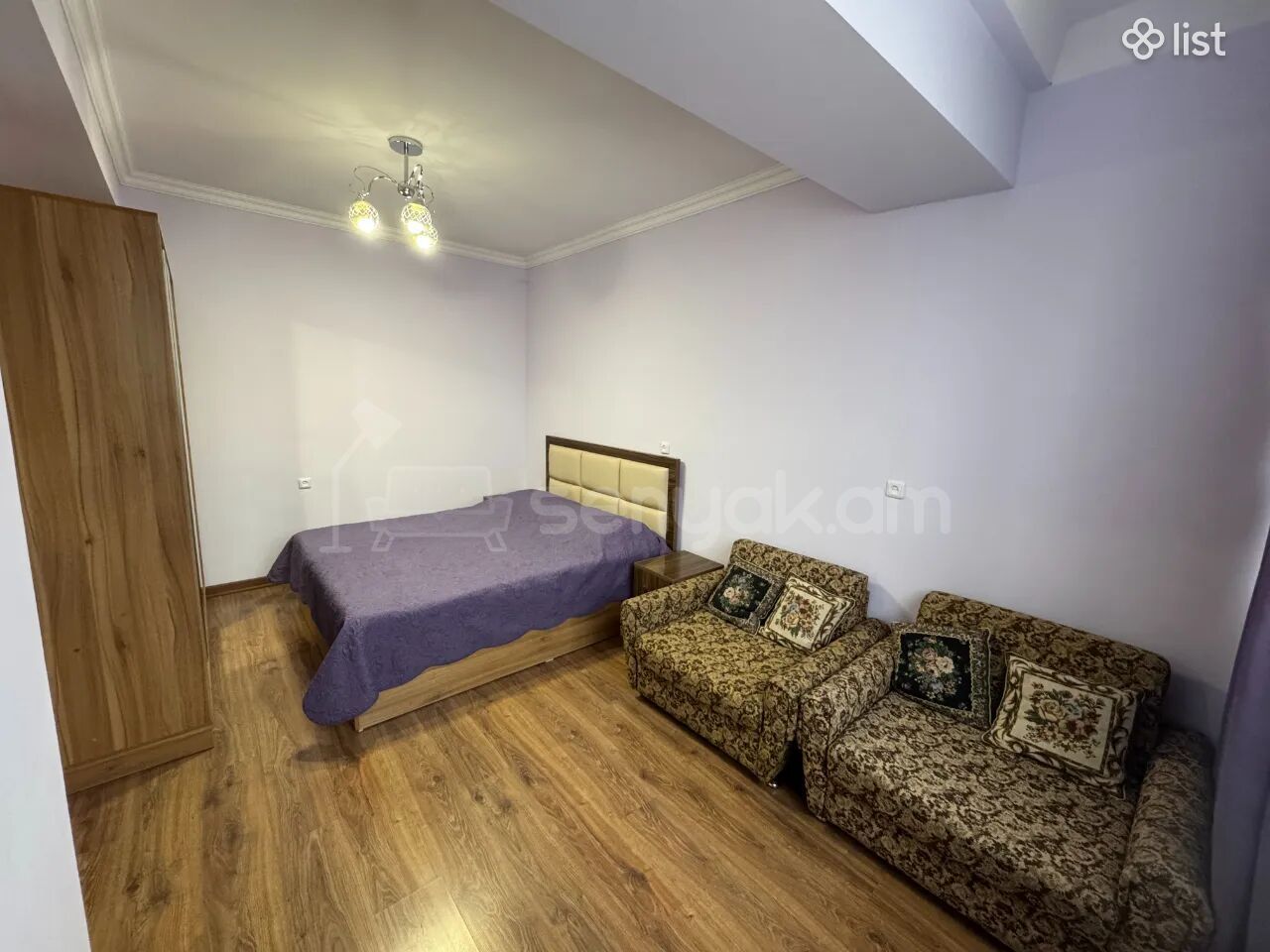 2 Սենյականոց Բնակարան, 62քմ, 3/9 հարկ, Կապիտալ Վերանորոգված