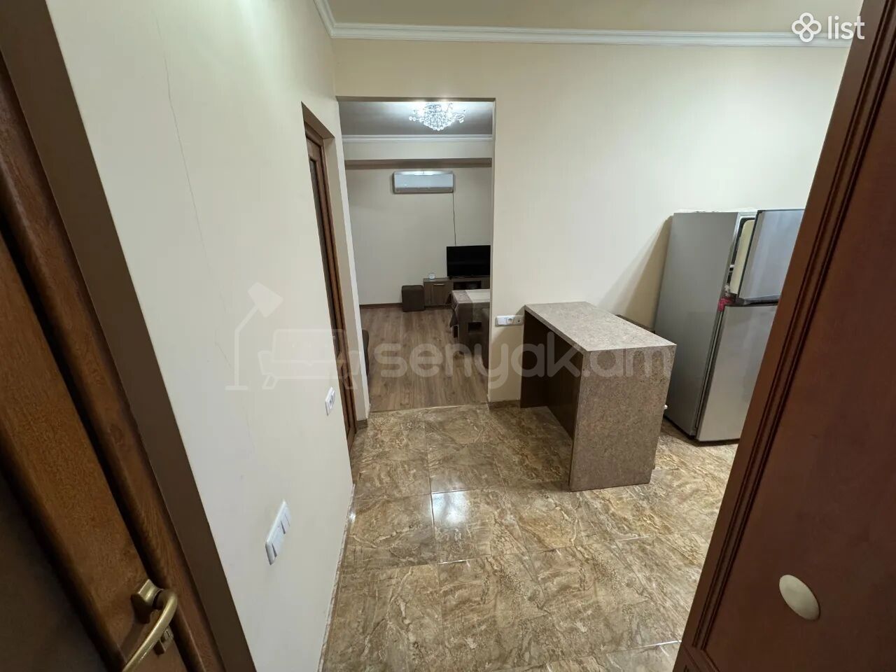 2 Սենյականոց Բնակարան, 62քմ, 3/9 հարկ, Կապիտալ Վերանորոգված