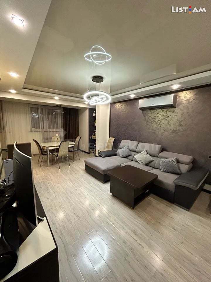 3 Սենյականոց Բնակարան, 70քմ, 5/9 հարկ, Կապիտալ Վերանորոգված