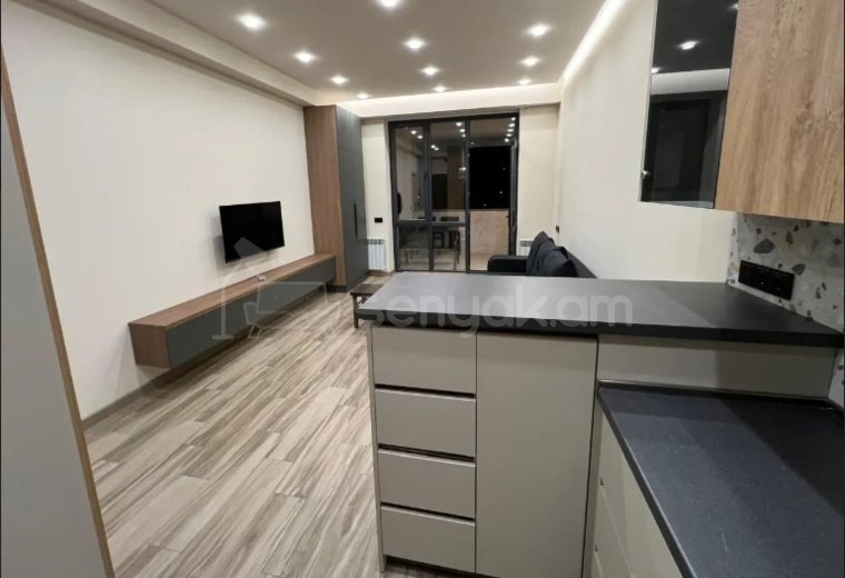 1 Սենյականոց Բնակարան, 42քմ, 7/9 հարկ, Դիզայներական Վերանորոգված, Կահավորված, Արևկող