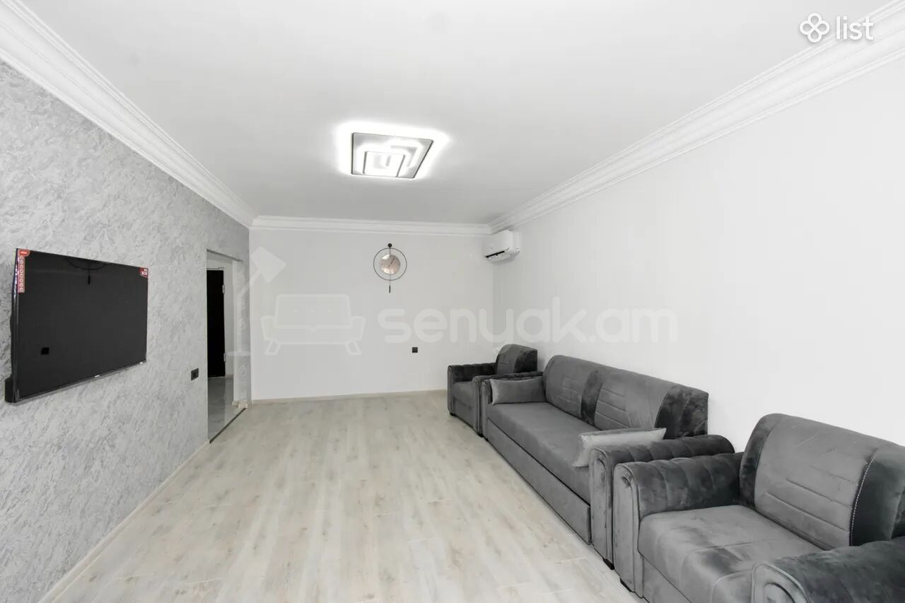 3 Սենյականոց Բնակարան, 80քմ, 5/9 հարկ, Կապիտալ Վերանորոգված