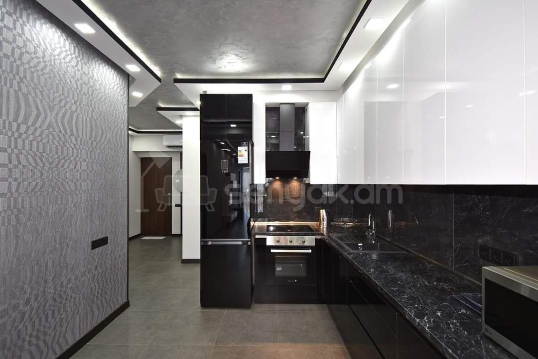 3 Սենյականոց Բնակարան Նորակառույցում, 80քմ, 7/10 հարկ, Դիզայներական Վերանորոգված