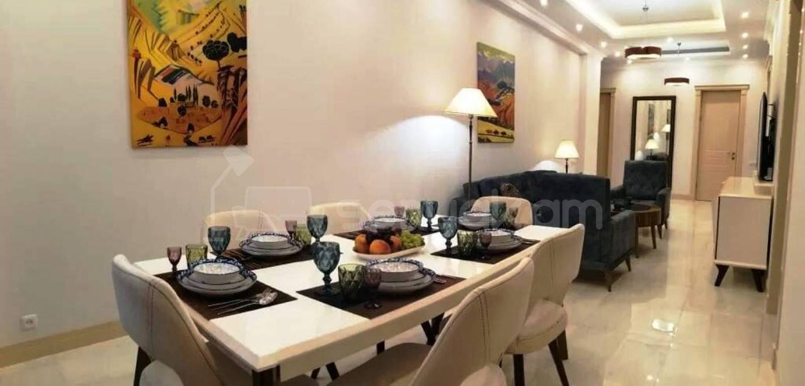 3 Սենյականոց Բնակարան Նորակառույցում, 75քմ, 6/11 հարկ, Դիզայներական Վերանորոգված