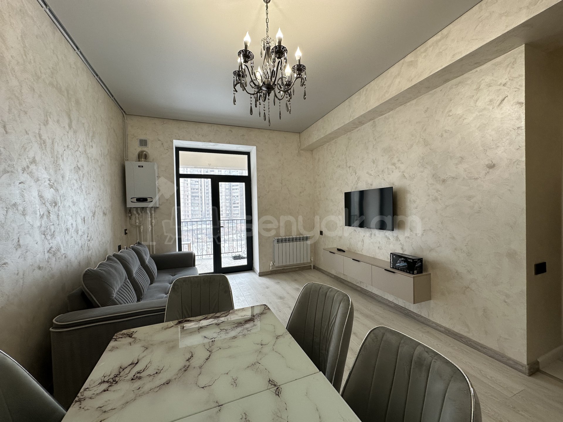 2 Սենյականոց Բնակարան Նորակառույցում, 58քմ, 7/15 հարկ, Դիզայներական Վերանորոգված, Կահավորված, Արևկող