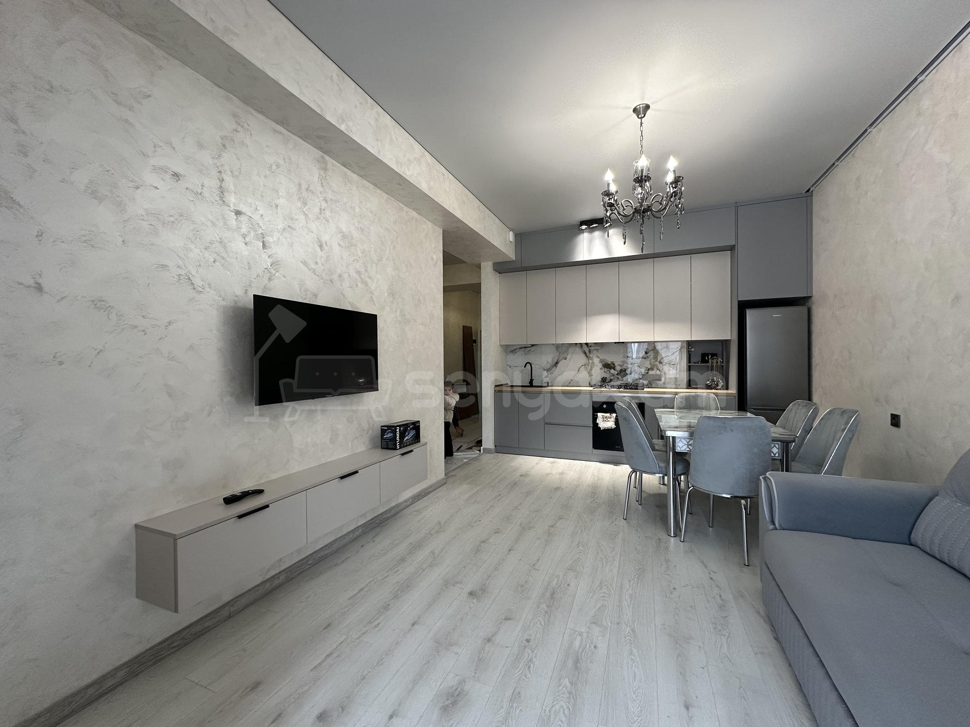 2 Սենյականոց Բնակարան Նորակառույցում, 58քմ, 7/15 հարկ, Դիզայներական Վերանորոգված, Կահավորված, Արևկող