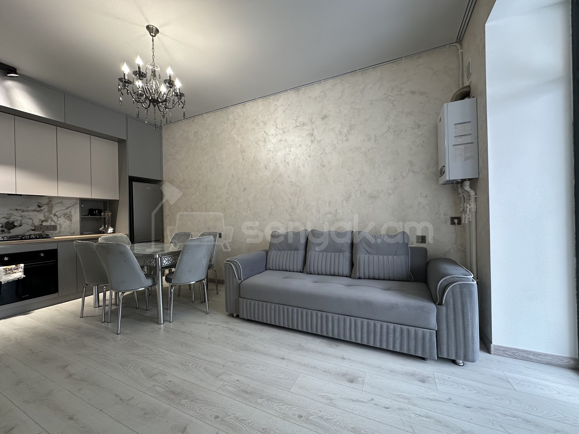 2 Սենյականոց Բնակարան Նորակառույցում, 58քմ, 7/15 հարկ, Դիզայներական Վերանորոգված, Կահավորված, Արևկող