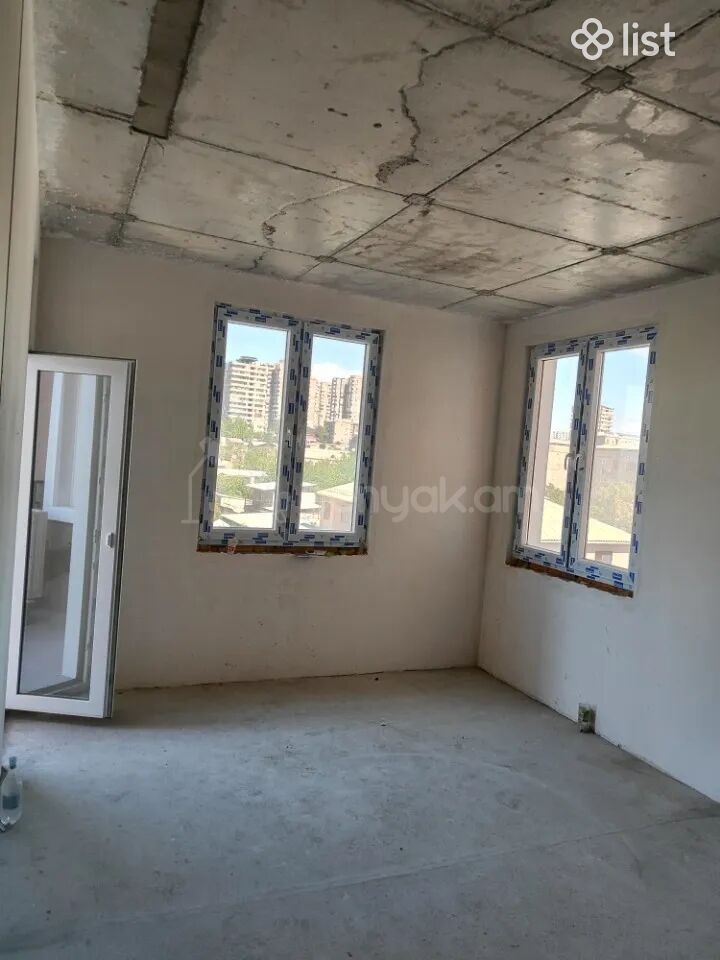 2 Սենյականոց Բնակարան Նորակառույցում, 53քմ, 4/13 հարկ, Պետական Վիճակում