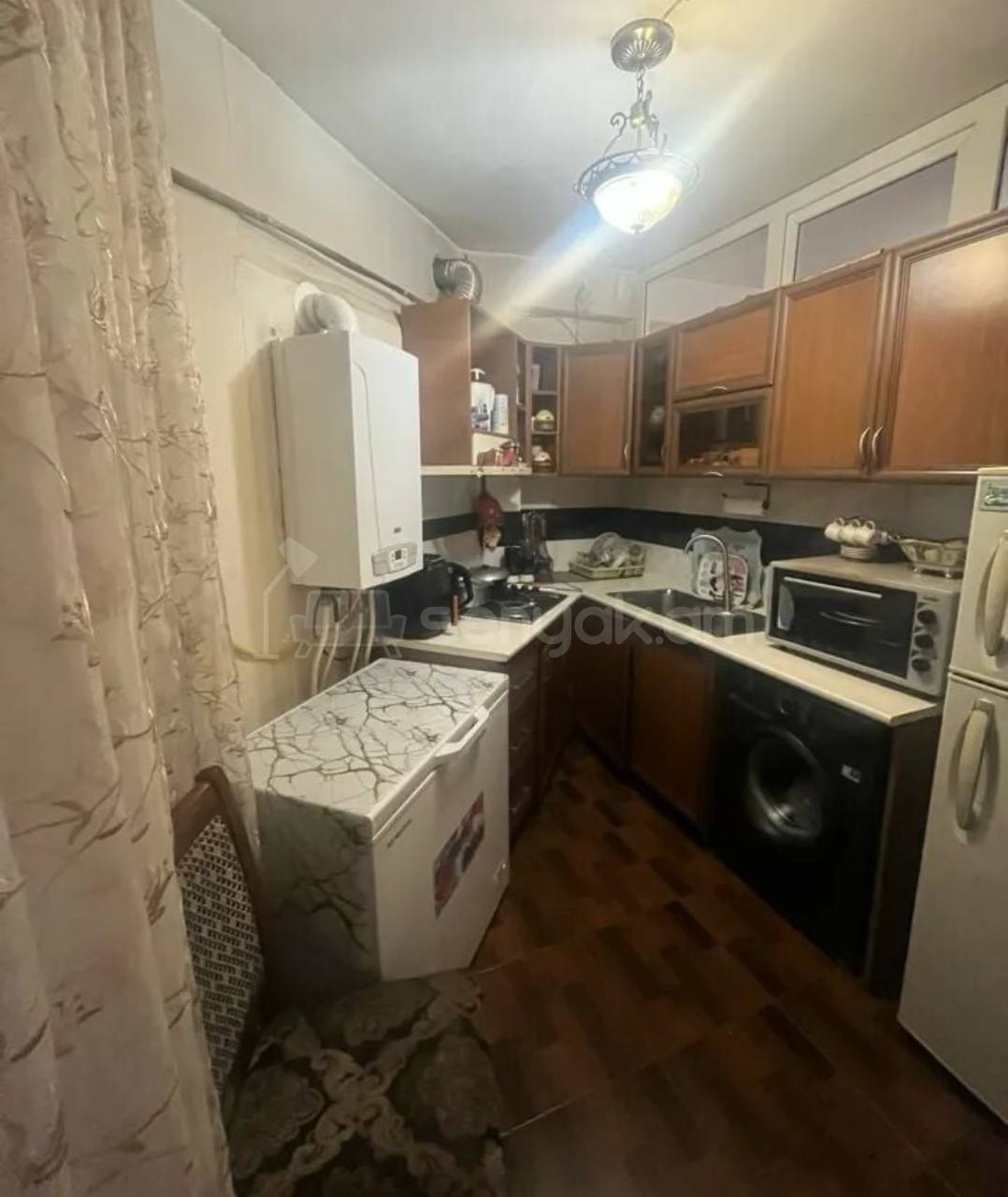 2 Սենյականոց Բնակարան Քարե Շենքում, 48քմ, 7/8 հարկ, Կոսմետիկ Վերանորոգված