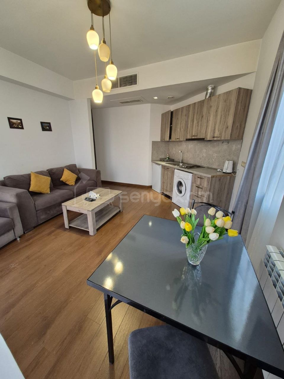 2 Սենյականոց Բնակարան Նորակառույցում, 50քմ, 4/15 հարկ, Դիզայներական Վերանորոգված