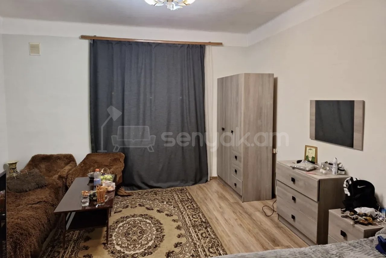 1 Սենյականոց Բնակարան Քարե Շենքում, 44քմ, 1/5 հարկ, Նորմալ Վիճակում, Կահավորված