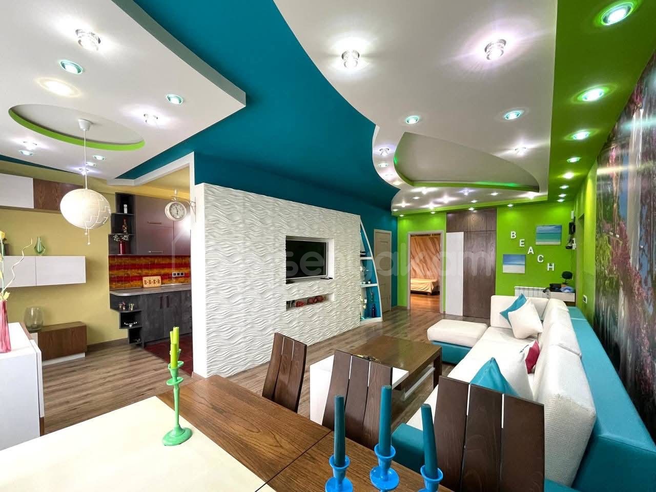 3 Սենյականոց Բնակարան Քարե Շենքում, 74քմ, 3/7 հարկ, Դիզայներական Վերանորոգված, Կահավորված, Արևկող