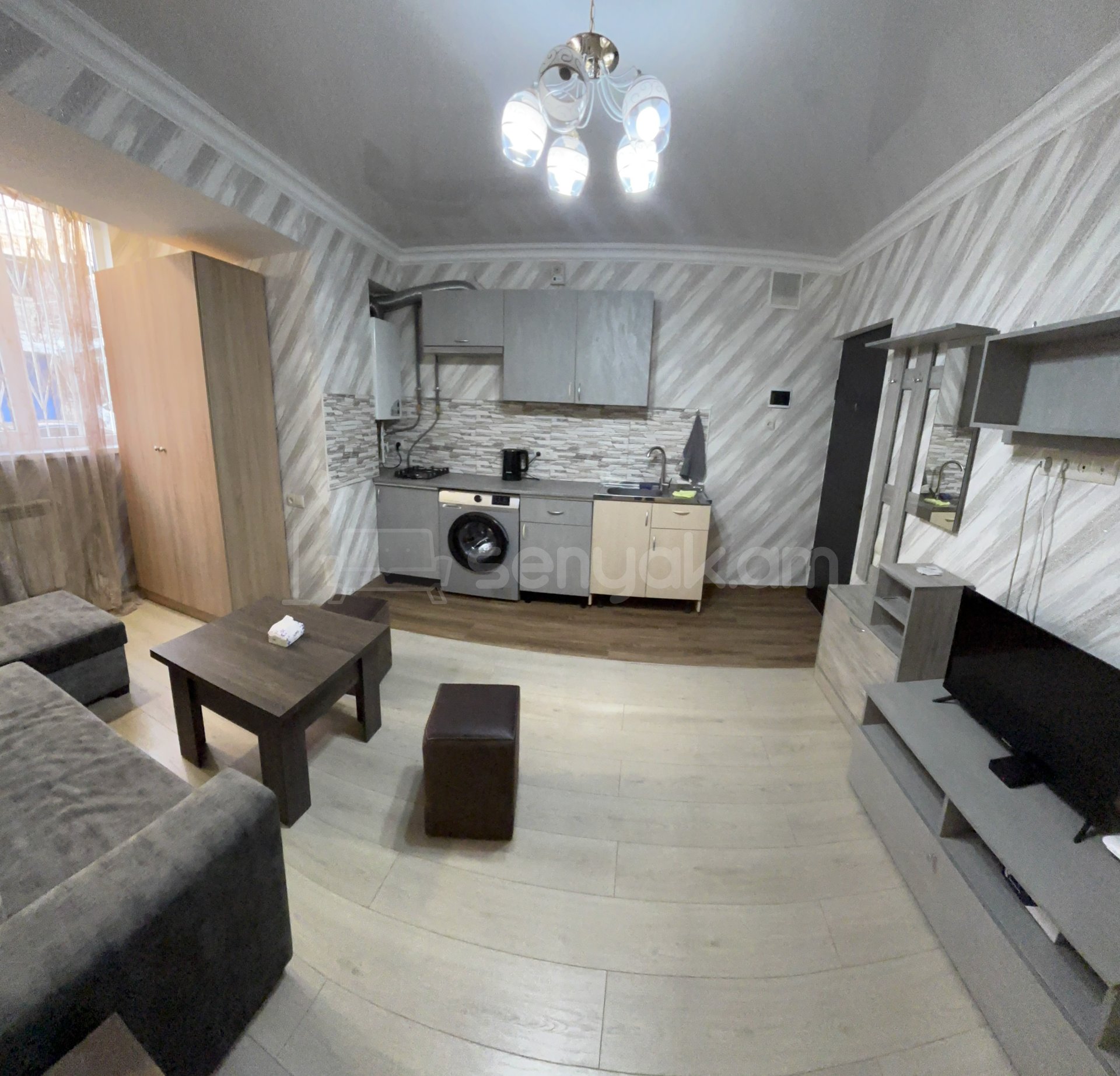 2 Սենյականոց Բնակարան, 32քմ, 1/9 հարկ, Կապիտալ Վերանորոգված, Կահավորված, Արևկող