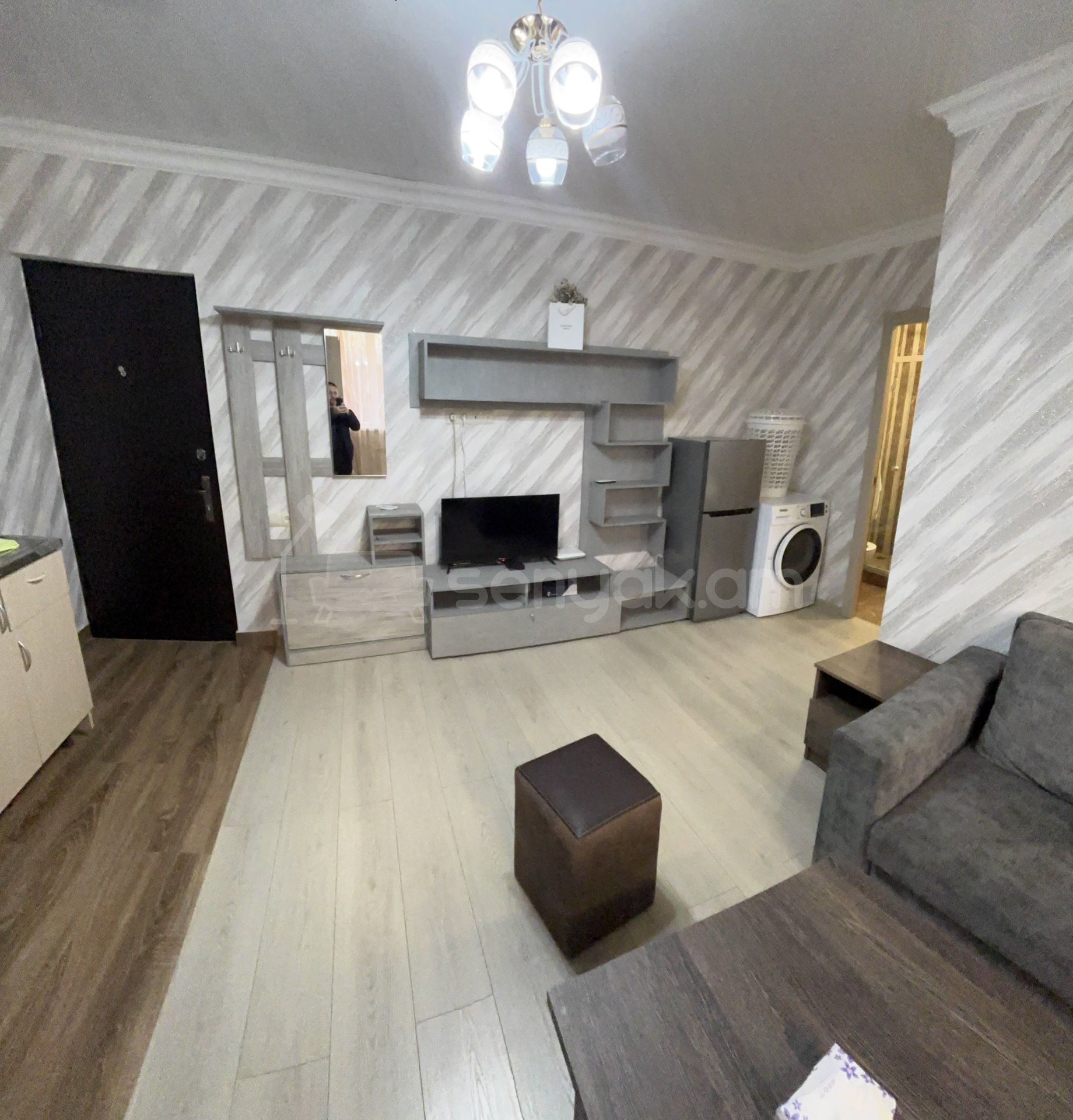 2 Սենյականոց Բնակարան, 32քմ, 1/9 հարկ, Կապիտալ Վերանորոգված, Կահավորված, Արևկող