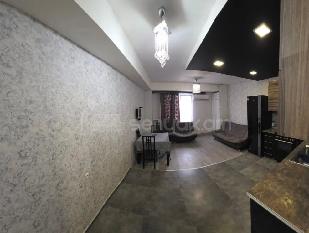 2 Սենյականոց Բնակարան Քարե Շենքում, 48քմ, 3/4 հարկ, Դիզայներական Վերանորոգված, Կահավորված