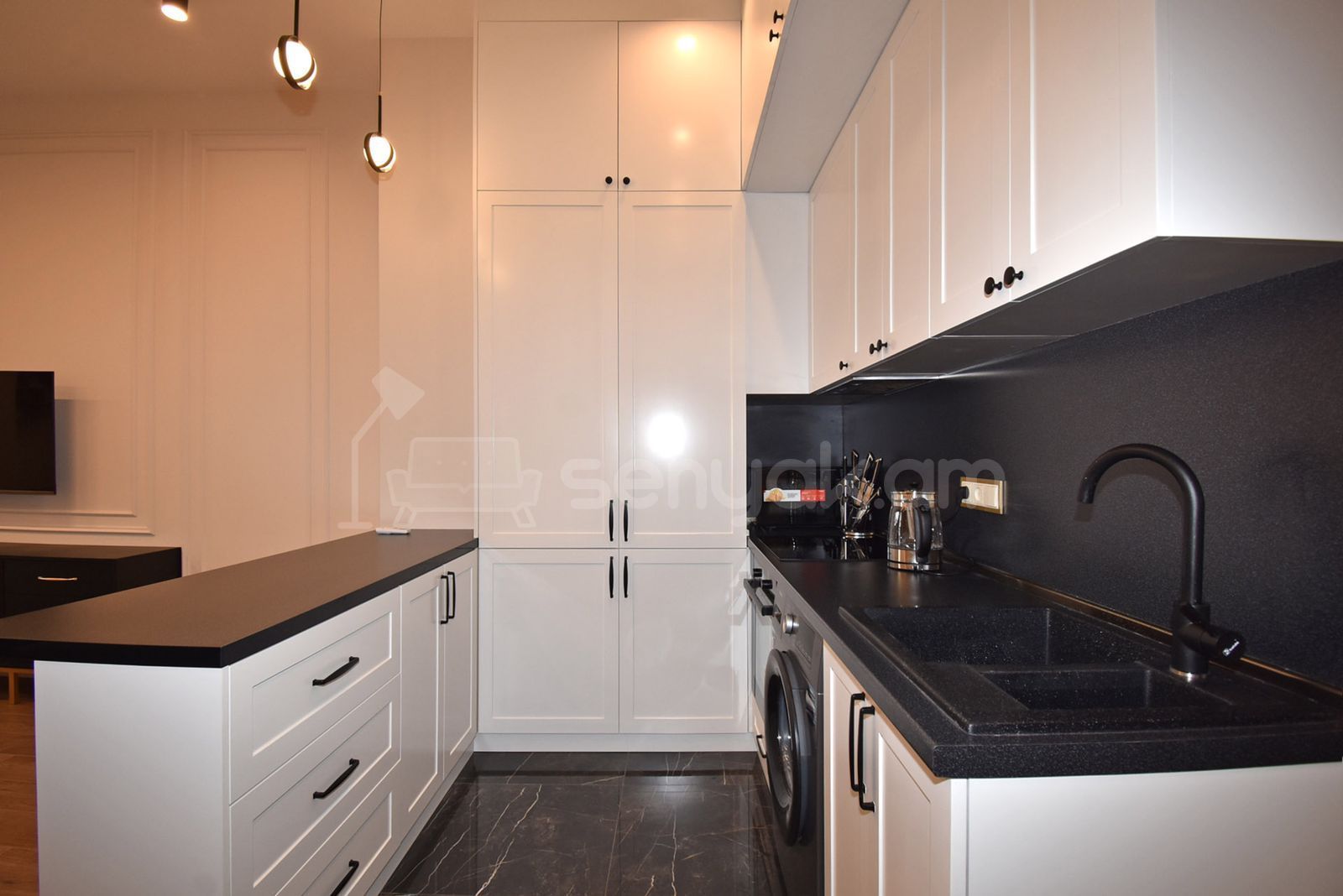 3 Սենյականոց Բնակարան Նորակառույցում, 80քմ, 8/12 հարկ, Դիզայներական Վերանորոգված