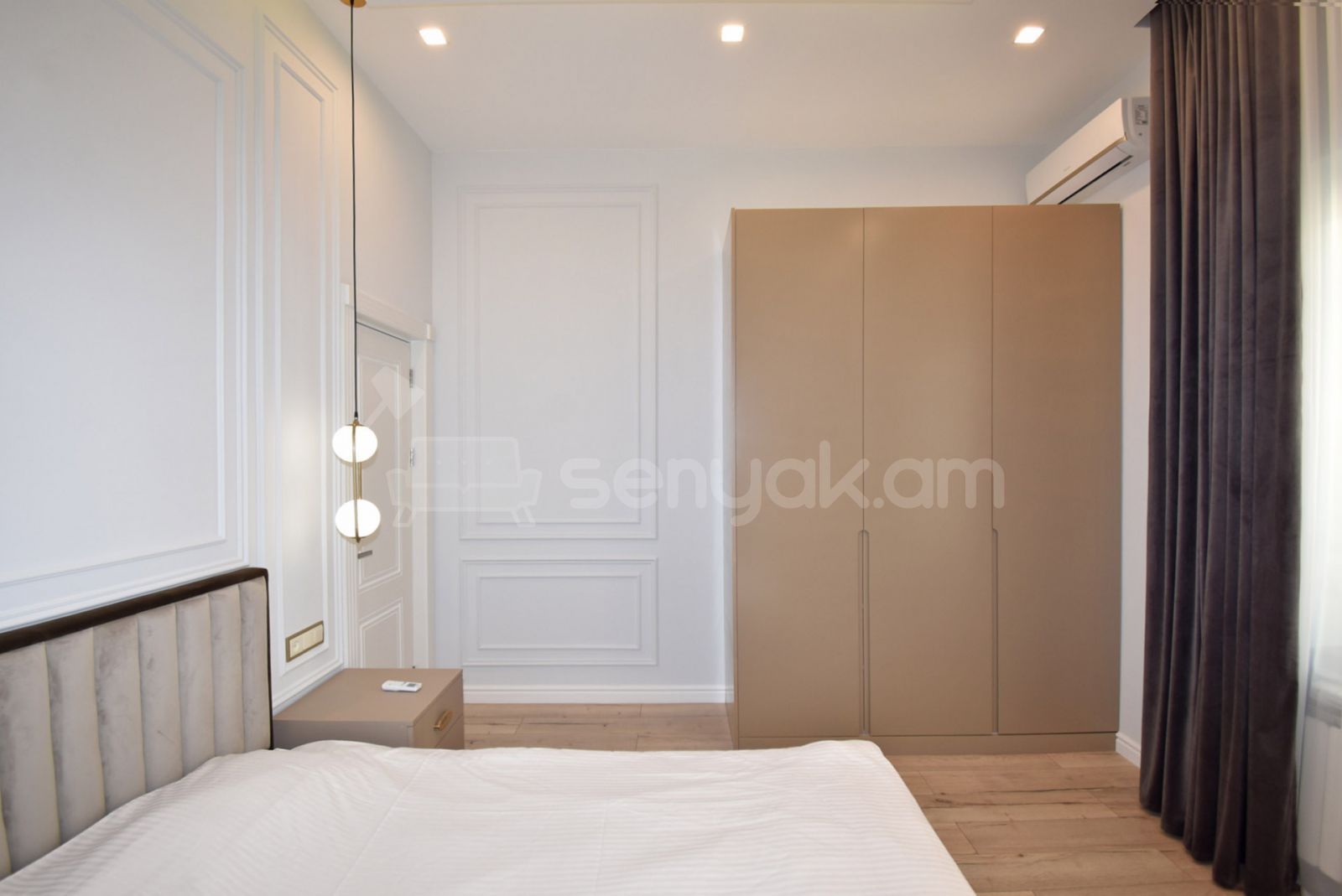 3 Սենյականոց Բնակարան Նորակառույցում, 80քմ, 8/12 հարկ, Դիզայներական Վերանորոգված