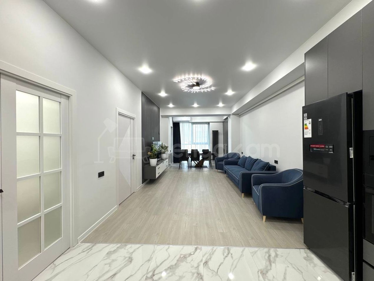 3 Սենյականոց Բնակարան Նորակառույցում, 74քմ, 7/18 հարկ, Դիզայներական Վերանորոգված