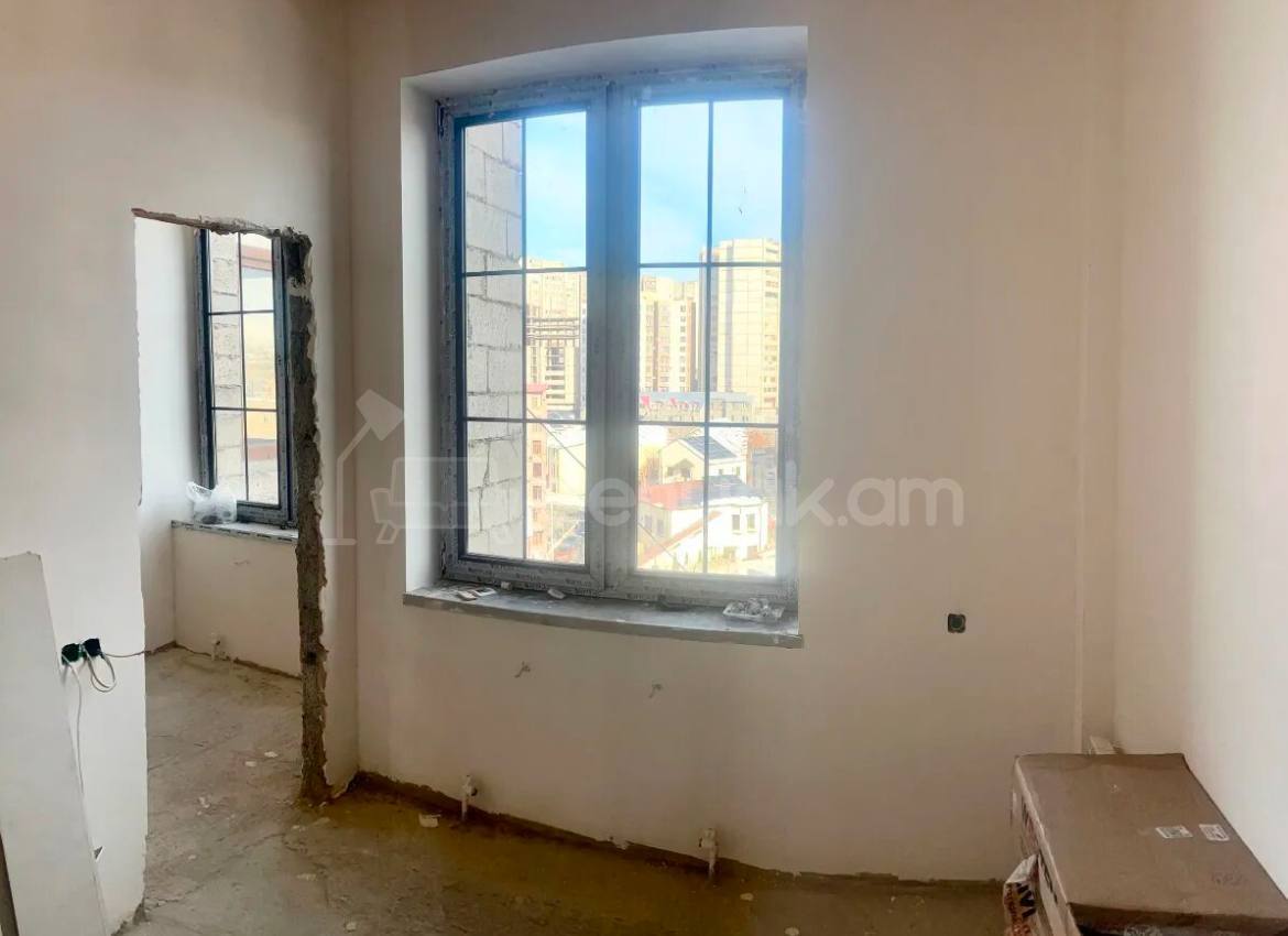 2 Սենյականոց Բնակարան, 46քմ, 9/12 հարկ, Զրոյական Վիճակում