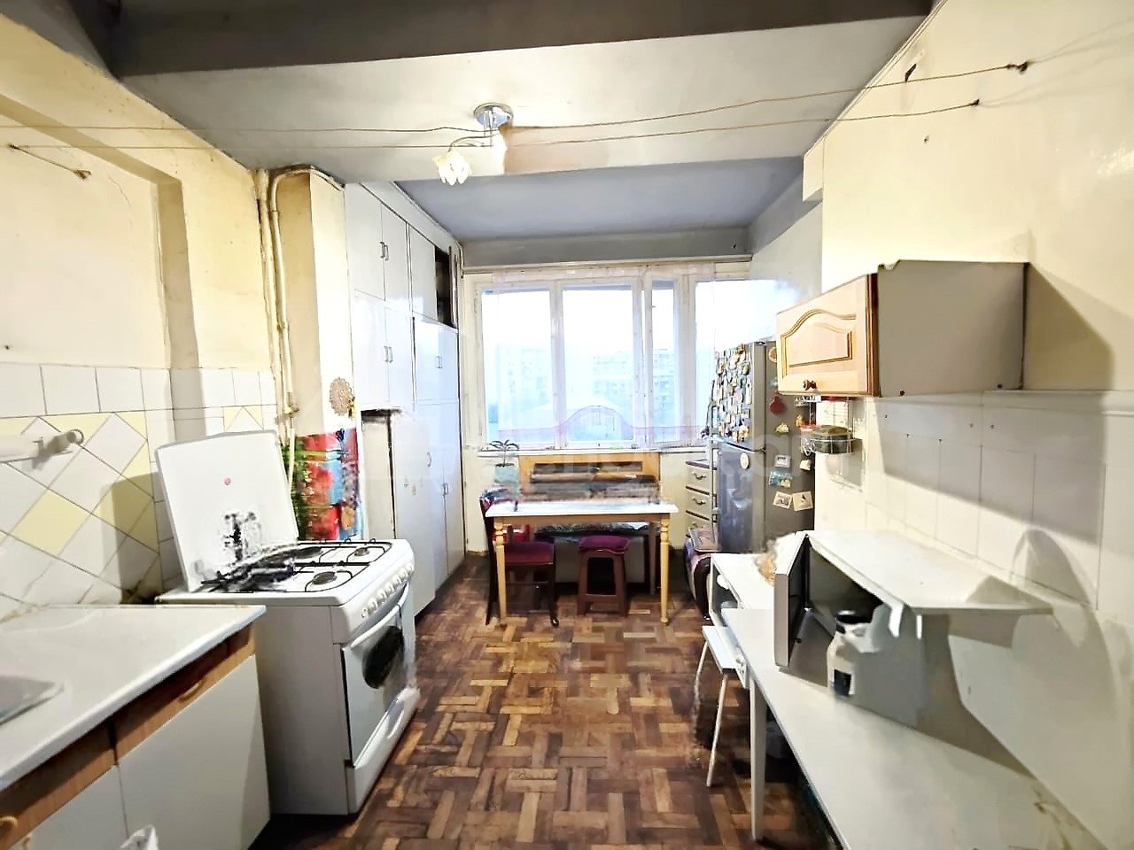 3 Սենյականոց Բնակարան, 91քմ, 6/10 հարկ, Պետական Վիճակում