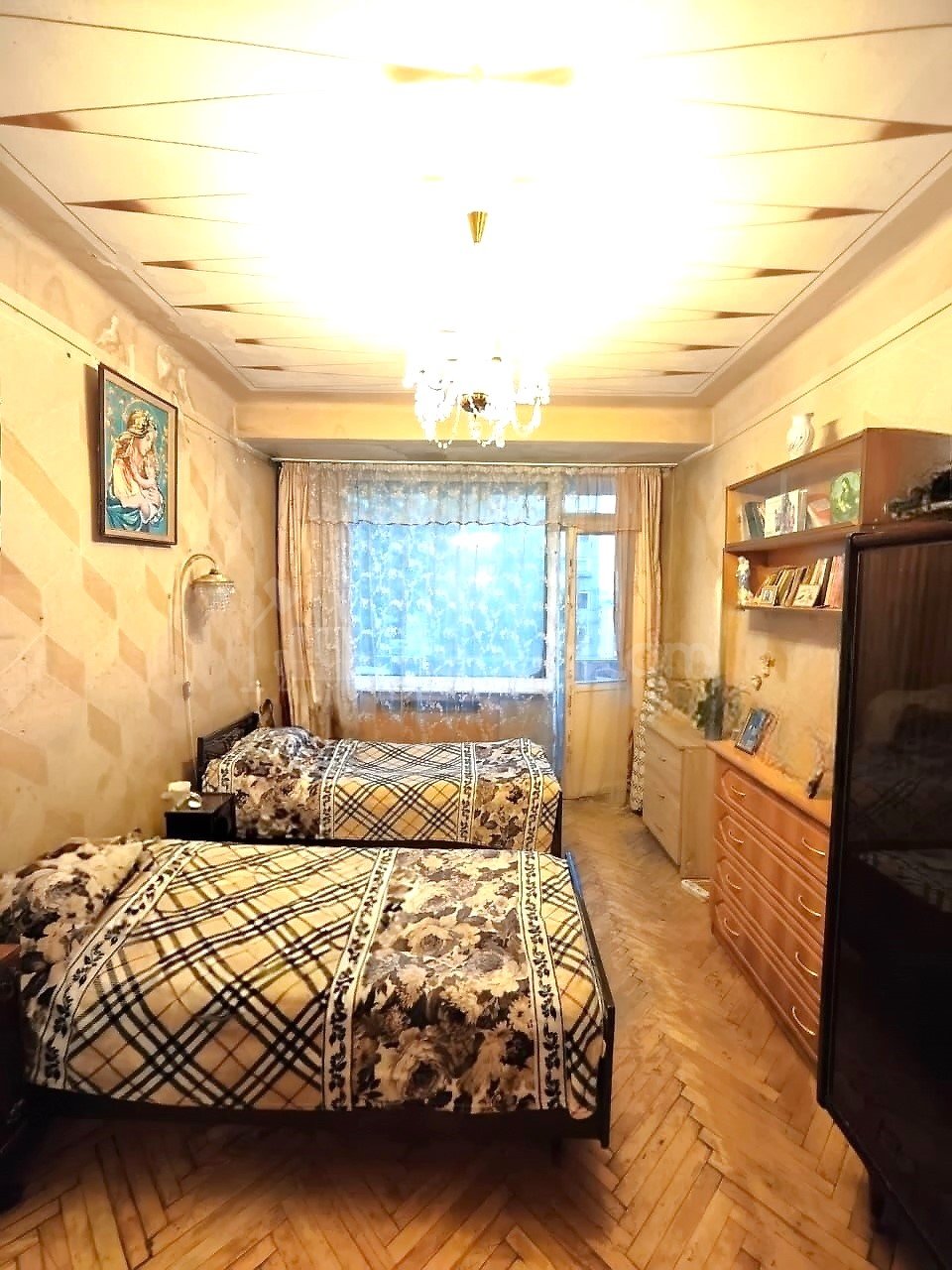 3 Սենյականոց Բնակարան, 91քմ, 6/10 հարկ, Պետական Վիճակում