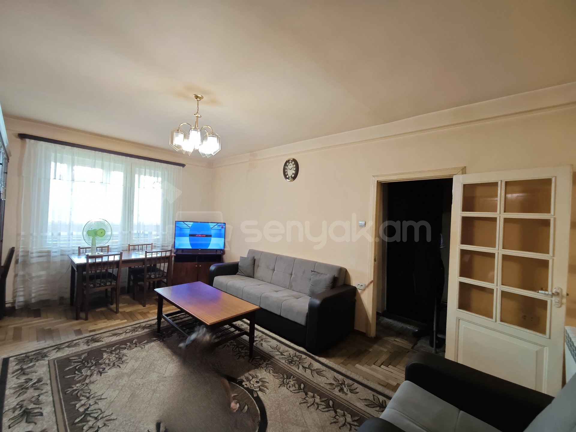 2 Սենյականոց Բնակարան, 63քմ, 6/9 հարկ, Կոսմետիկ Վերանորոգված