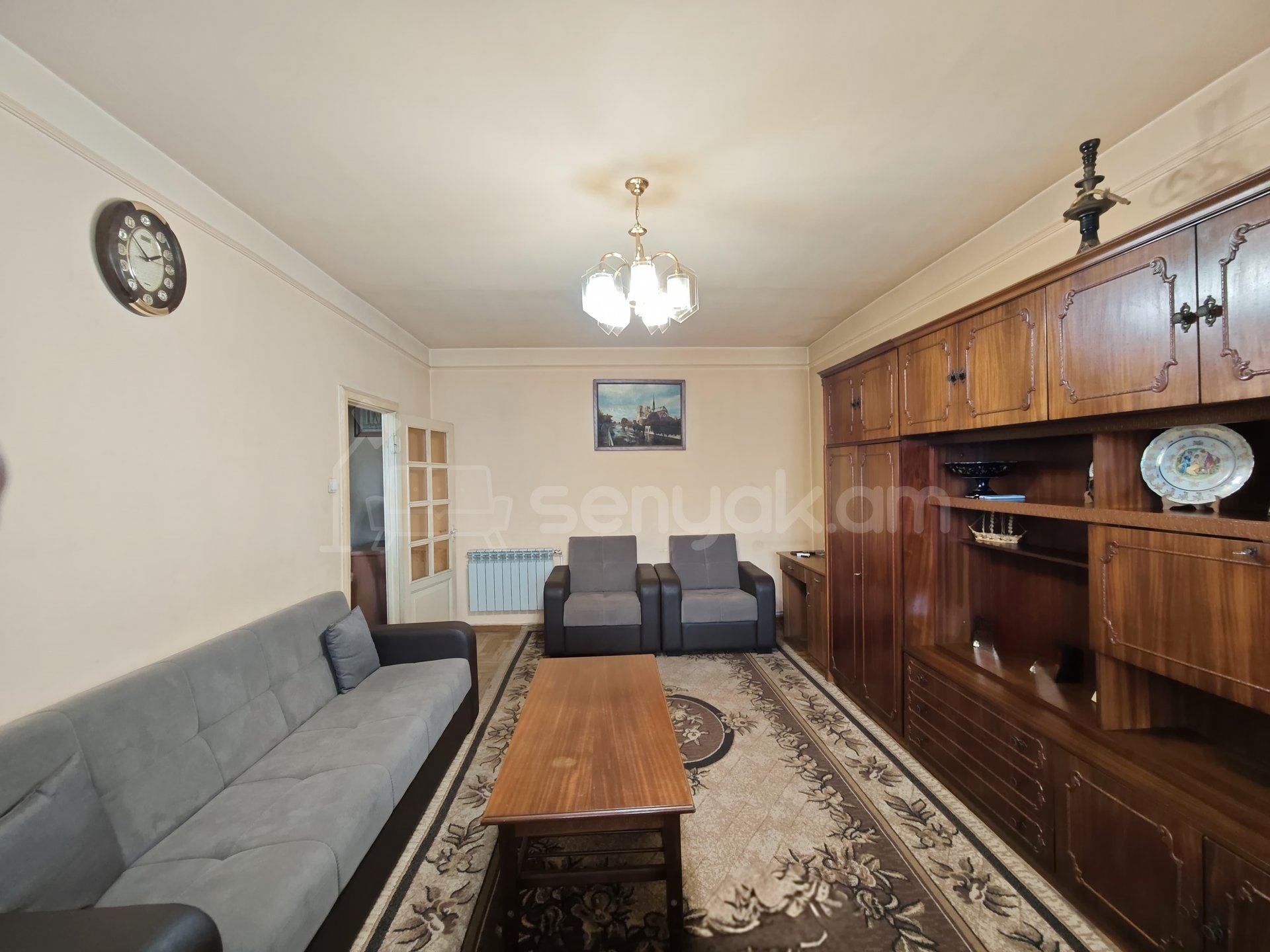 2 Սենյականոց Բնակարան, 63քմ, 6/9 հարկ, Կոսմետիկ Վերանորոգված