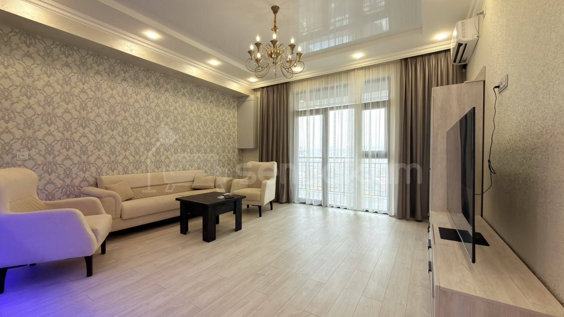 3 Սենյականոց Բնակարան Նորակառույցում, 110քմ, 12/18 հարկ, Կապիտալ Վերանորոգված