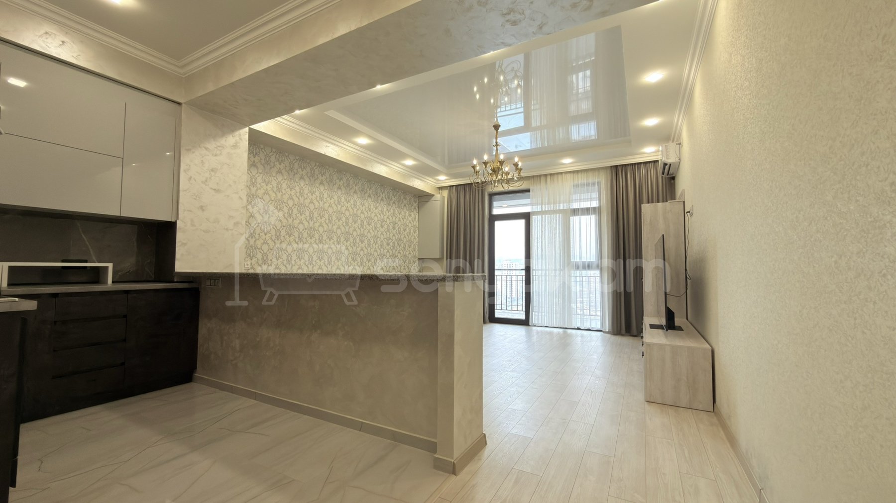 3 Սենյականոց Բնակարան Նորակառույցում, 110քմ, 12/18 հարկ, Կապիտալ Վերանորոգված