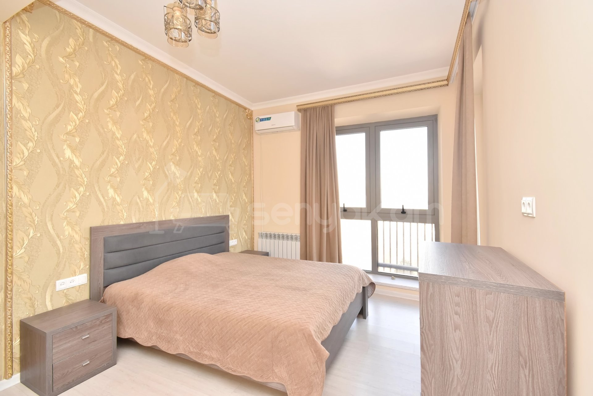 3 Սենյականոց Բնակարան Նորակառույցում, 110քմ, 6/14 հարկ, Կապիտալ Վերանորոգված