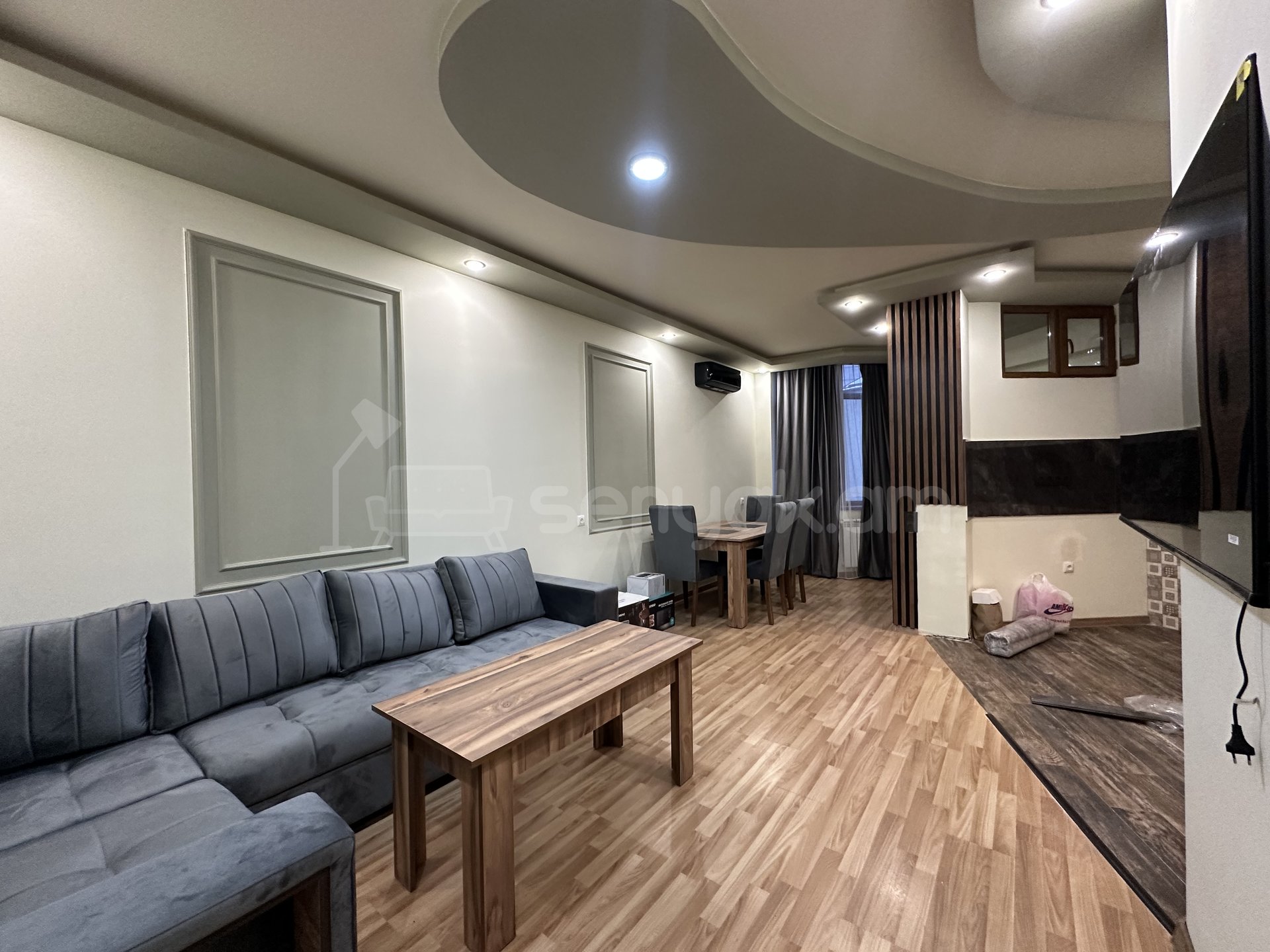 2 Սենյականոց Բնակարան Նորակառույցում, 55քմ, 3/7 հարկ, Կապիտալ Վերանորոգված, Կահավորված, Արևկող