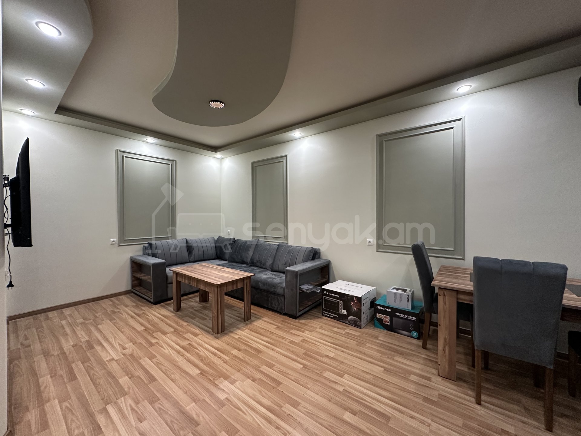 2 Սենյականոց Բնակարան Նորակառույցում, 55քմ, 3/7 հարկ, Կապիտալ Վերանորոգված, Կահավորված, Արևկող