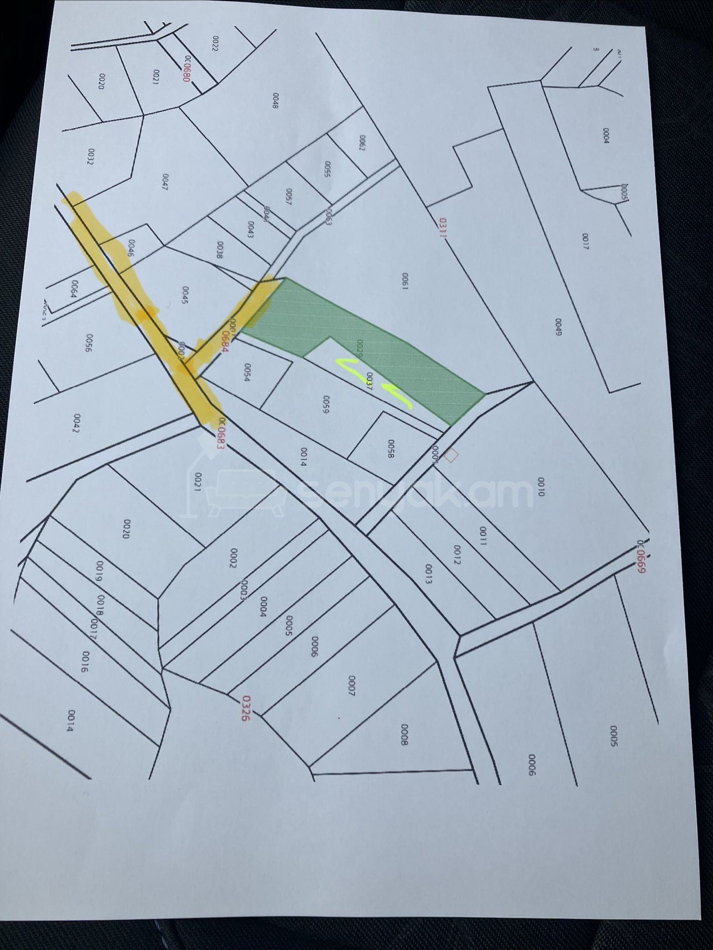 Բնակելի Նշանակության Հողատարածք, 2000քմ, Խմելու Ջրով