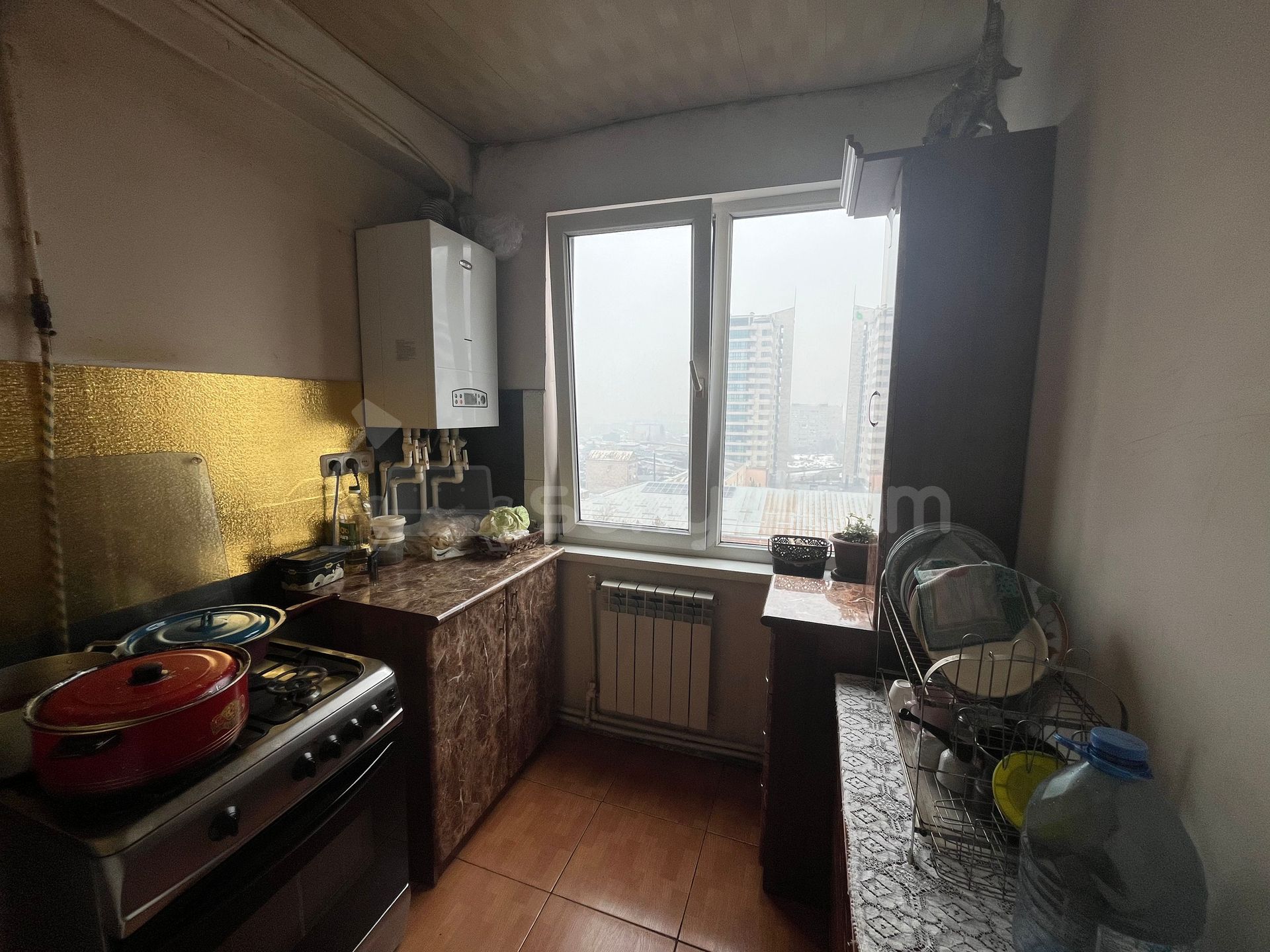 2 Սենյականոց Բնակարան, 44քմ, 9/9 հարկ, Կոսմետիկ Վերանորոգված