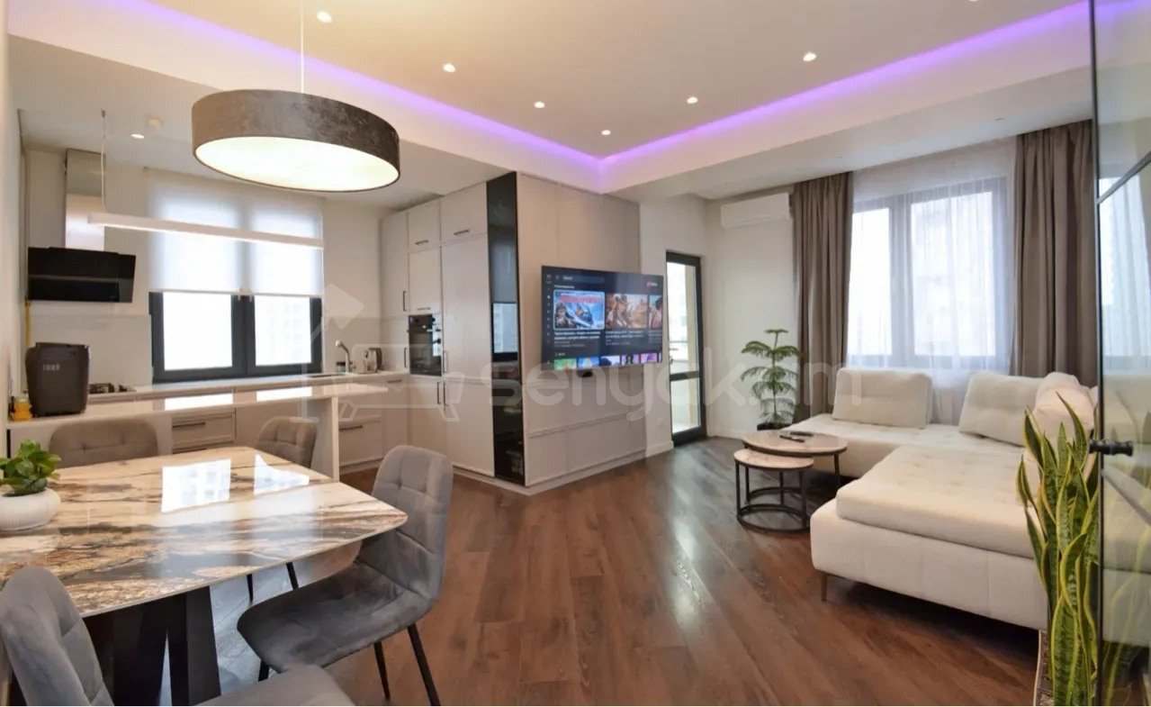 3 Սենյականոց Բնակարան Նորակառույցում, 80քմ, 6/12 հարկ, Կապիտալ Վերանորոգված