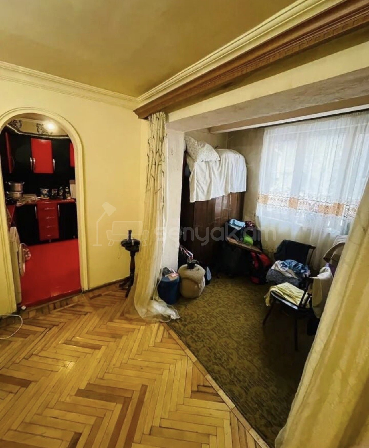 2 Սենյականոց Բնակարան Քարե Շենքում, 55քմ, 2/5 հարկ, Կապիտալ Վերանորոգված