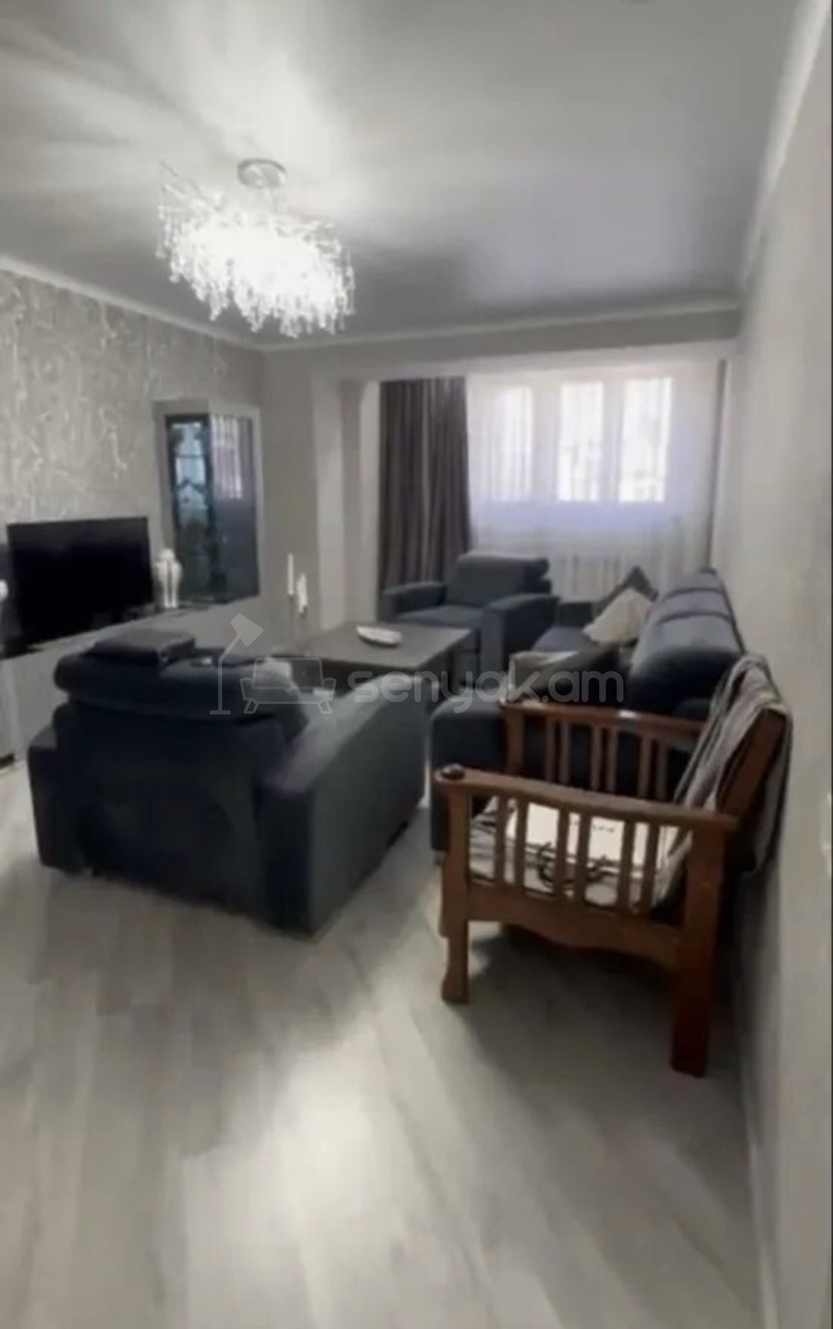 2 Սենյականոց Բնակարան Քարե Շենքում, 68քմ, 4/9 հարկ, Դիզայներական Վերանորոգված