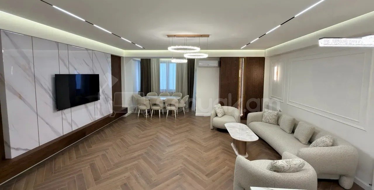 3 Սենյականոց Բնակարան Նորակառույցում, 128քմ, 5/17 հարկ, Դիզայներական Վերանորոգված